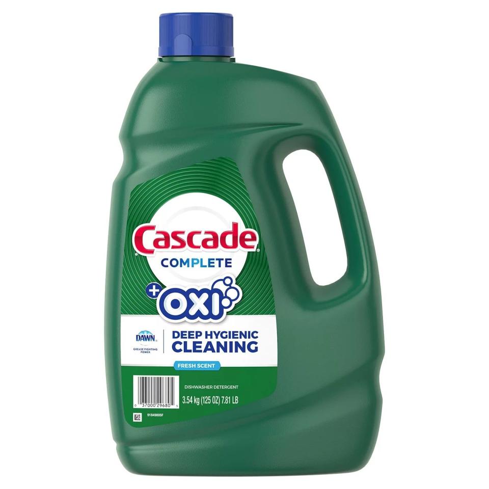 6) Complete Gel + Oxi Dishwasher Detergent