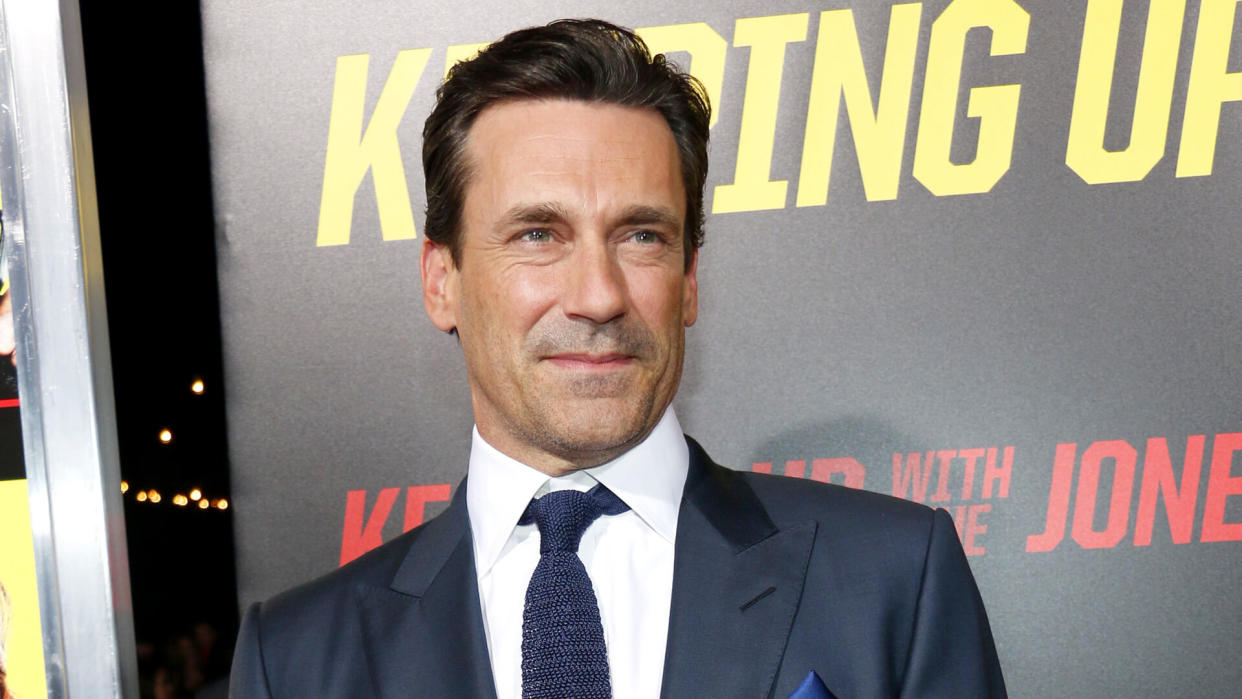 Jon Hamm at the Los Angeles premiere of 'Keeping Up With The Joneses' held at the Fox Studios in Los Angeles, USA on October 8, 2016.