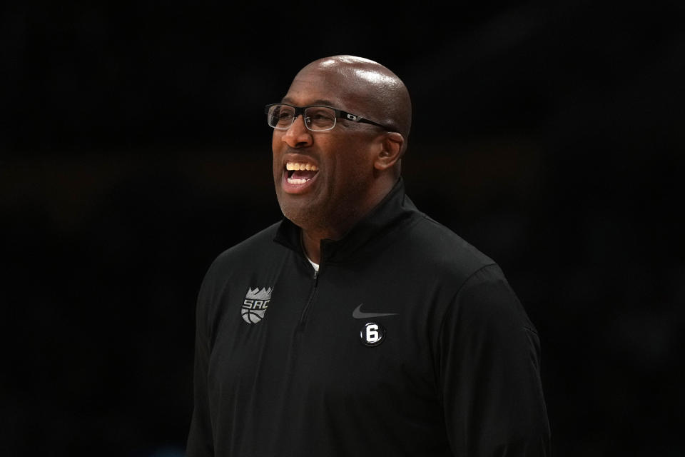 Sacramento Kings coach Mike Brown is Coach of the Year for the second time in his career. (Kirby Lee/USA TODAY Sports)