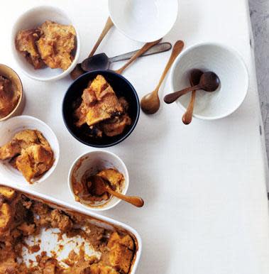 Pumpkin Bread Pudding recipe