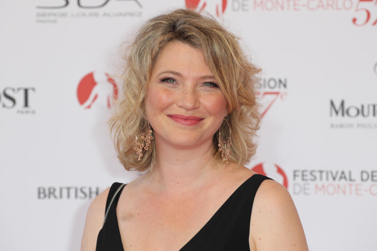 French actress Cecile Bois poses during the opening Ceremony of the 57th Monte-Carlo Television Festival on June 16, 2017 in Monaco. - The Monte-Carlo Television Festival, held since 1961, runs from June 7 to 11, 2014. (Photo by VALERY HACHE / AFP) (Photo by VALERY HACHE/AFP via Getty Images)