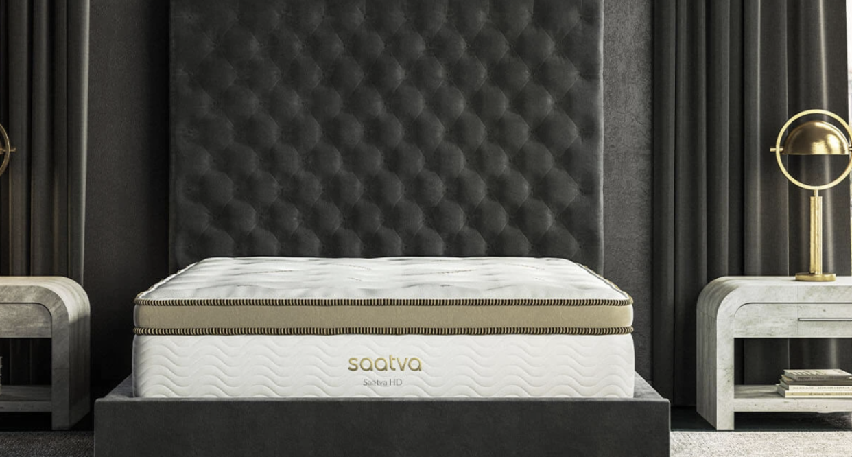 <p><a href="https://go.redirectingat.com?id=74968X1596630&url=https%3A%2F%2Fwww.saatva.com%2Fmattresses%2Fsaatva-hd&sref=https%3A%2F%2F" rel="nofollow noopener" target="_blank" data-ylk="slk:Shop Now;elm:context_link;itc:0;sec:content-canvas" class="link rapid-noclick-resp">Shop Now</a></p><p>HD Mattress</p><p>$2945.00</p><p>saatva.com</p>