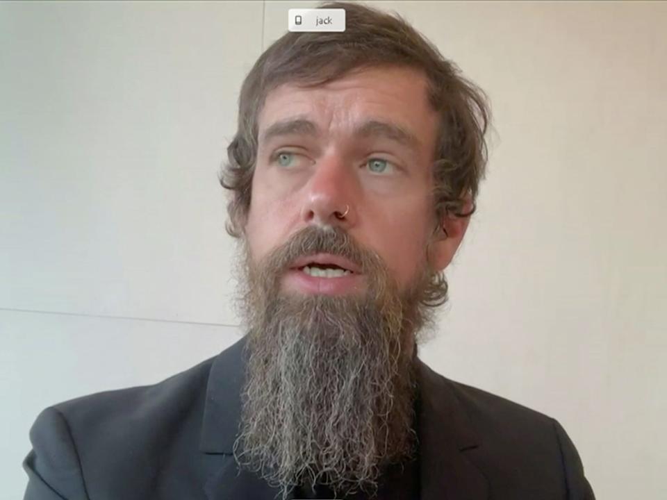 Jack Dorsey hearing beard