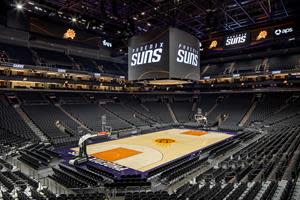 Daktronics Technology at Phoenix Suns Arena (Photo Credit: Christy Radecic)