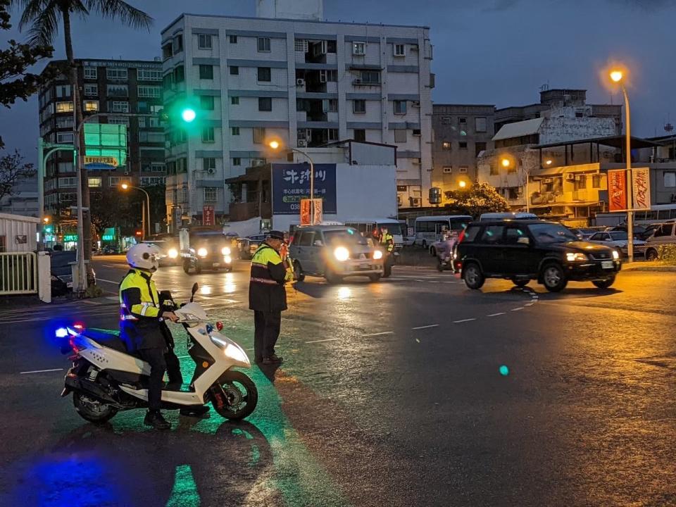 比賽當天，花蓮市警方將在賽事路線進行交通管制。（圖／翻攝畫面）