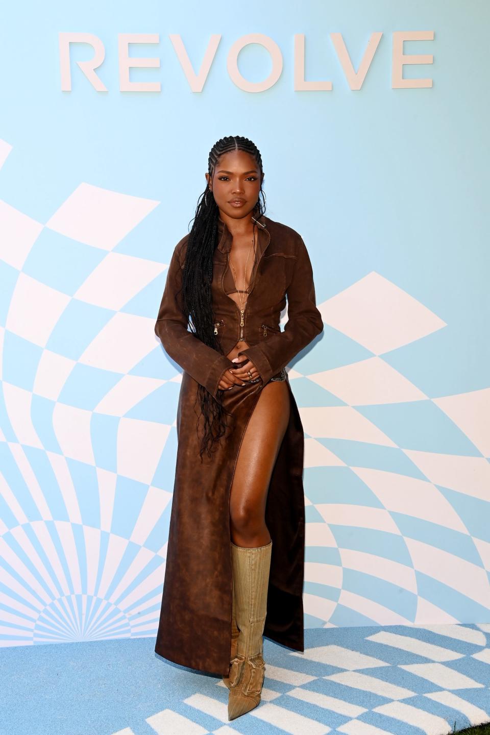 Ryan Destiny at Coachella in April 2024.