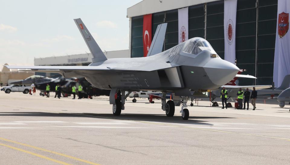 Turkey TF KAAN stealth fighter jet