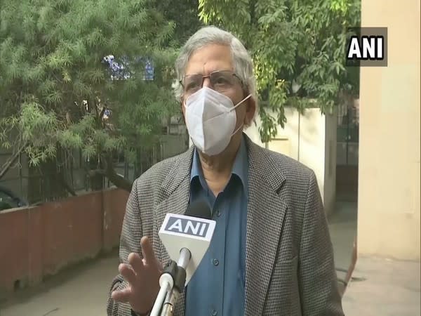 CPI-M general secretary Sitaram Yechury. [Photo/ANI]