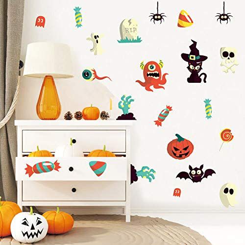 Cute Halloween Window Decals