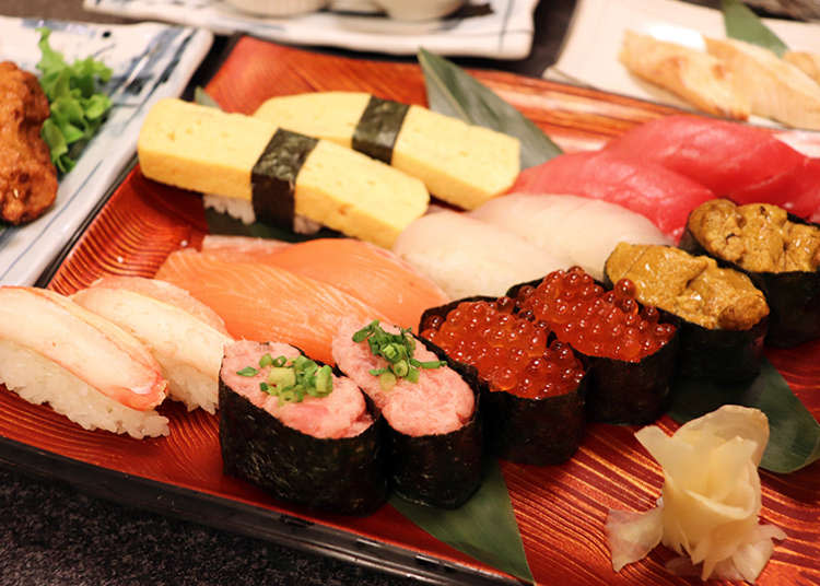 新宿吃到飽只要3000日圓？「絆魚壽司」80種壽司任你吃！