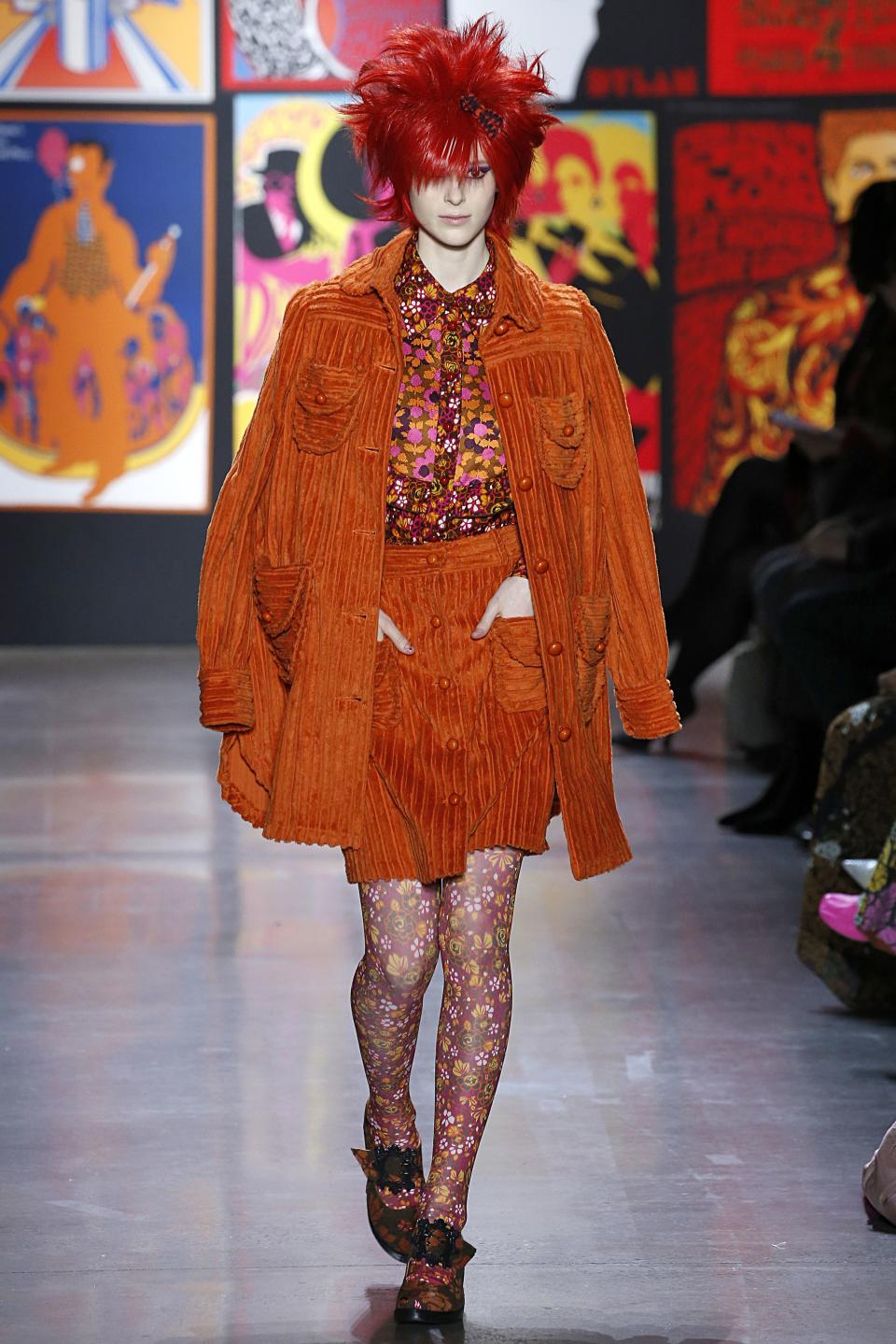 <h1 class="title">Anna Sui - Runway - February 2019 - New York Fashion Week</h1><cite class="credit">Victor VIRGILE</cite>