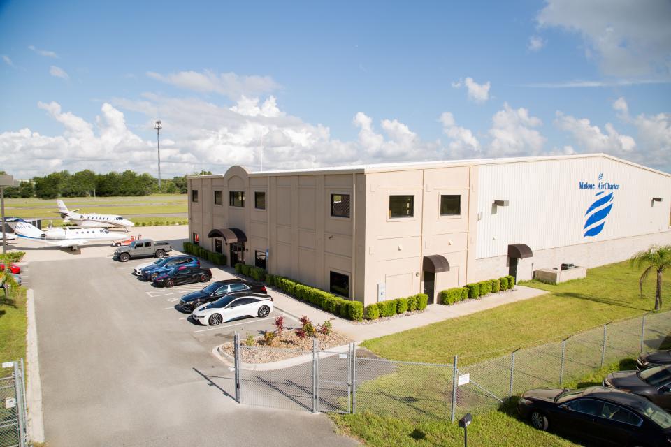 Malone AirCharter, previously based at Jacksonville Executive at Craig Airport in this photo, is now at Jacksonville International Airport. The company is under new leadership with owner Cristine Kirk.