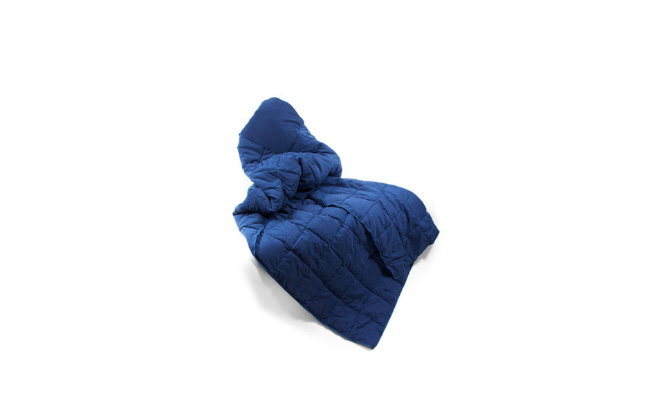 Best for Travelers Who Get Too Cold: Brookstone Convertible Travel Blanket