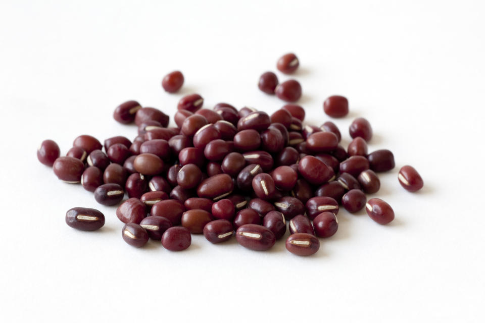 A pile of dried adzuki beans (Photo: keithferrisphoto via Getty Images)