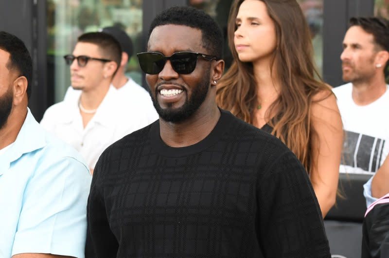 Sean "Diddy" Combs attends an Inter Miami CF and Atlanta United soccer game in July. File Photo by Larry Marano/UPI