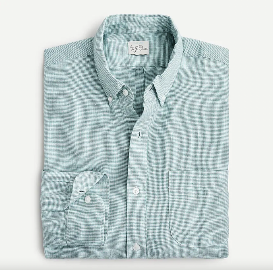 J.Crew Baird McNutt Irish Linen Shirt