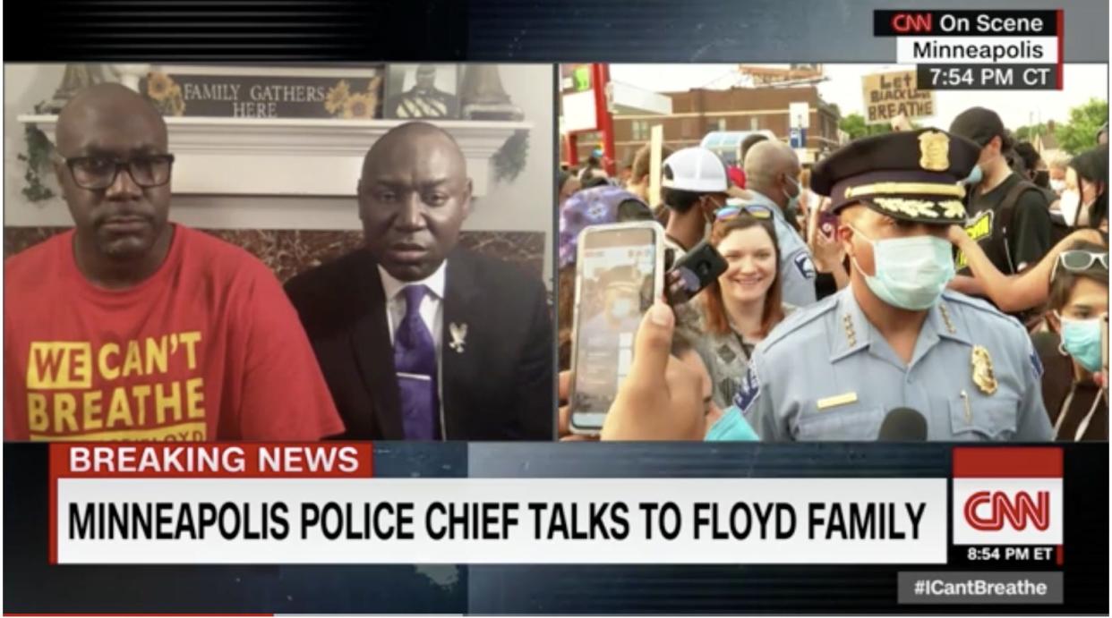 Floyd family asked Minneapolis Police Chief Medaria Arradondo about justice