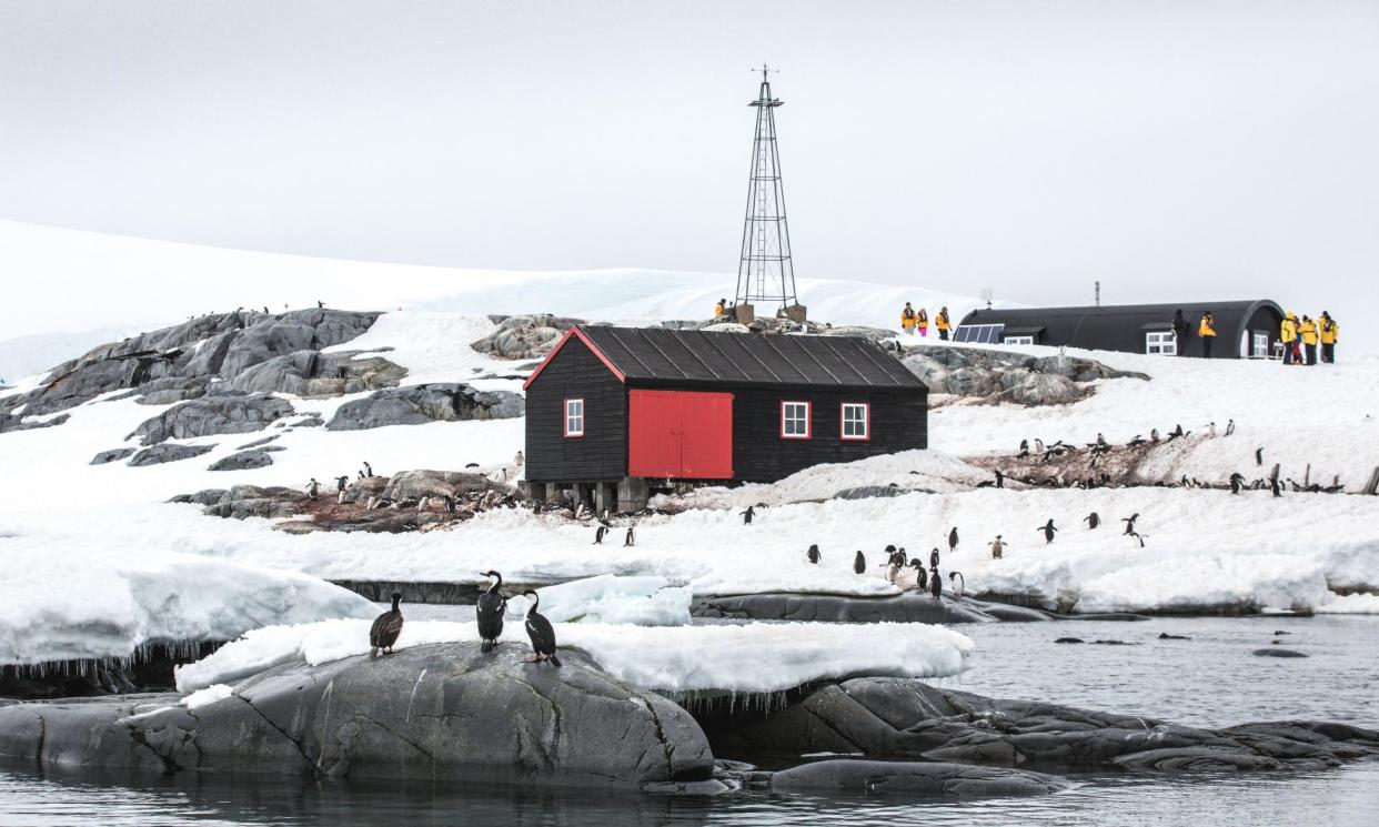 <span>Colloquial words and expressions in Antarctica often borrow from military, navy and mountaineering terms.</span><span>Photograph: Samantha Crimmin/Alamy</span>