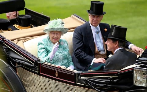 The Queen at Ascot on Saturday - Credit: PA