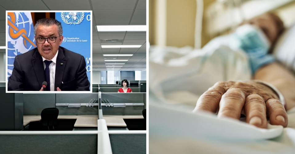 The WHO has a brutal warning for any worker considering making this mistake. (Images: Getty).