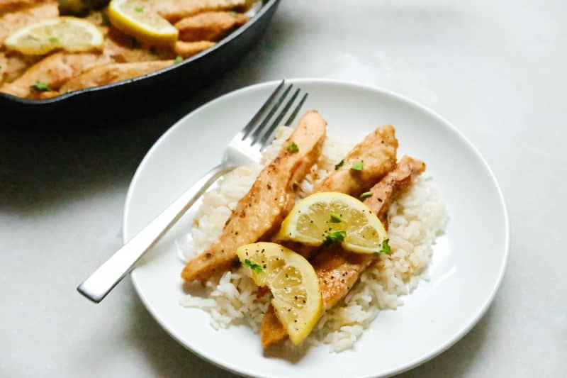 Jennifer Garner Honey Lemon Chicken