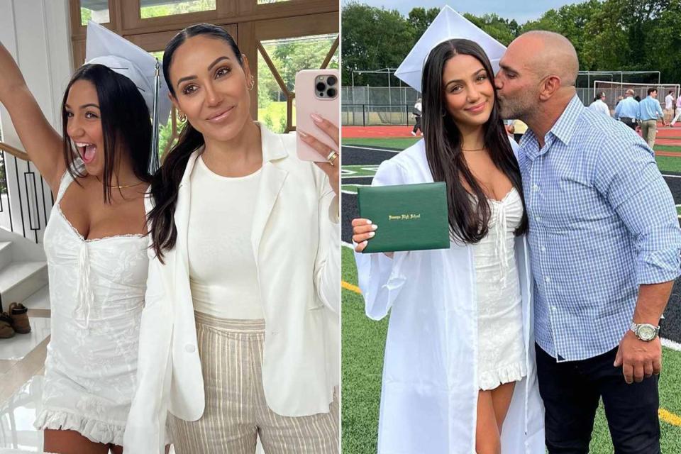 <p>Melissa Gorga/Instagram;Joe Gorga/Instagram </p> Melissa Gorga and Joe Gorga with daughter Antonia