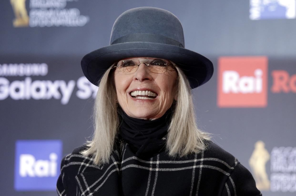 Diane Keaton hat ein Händchen für Mode. (Bild: AP Photo)