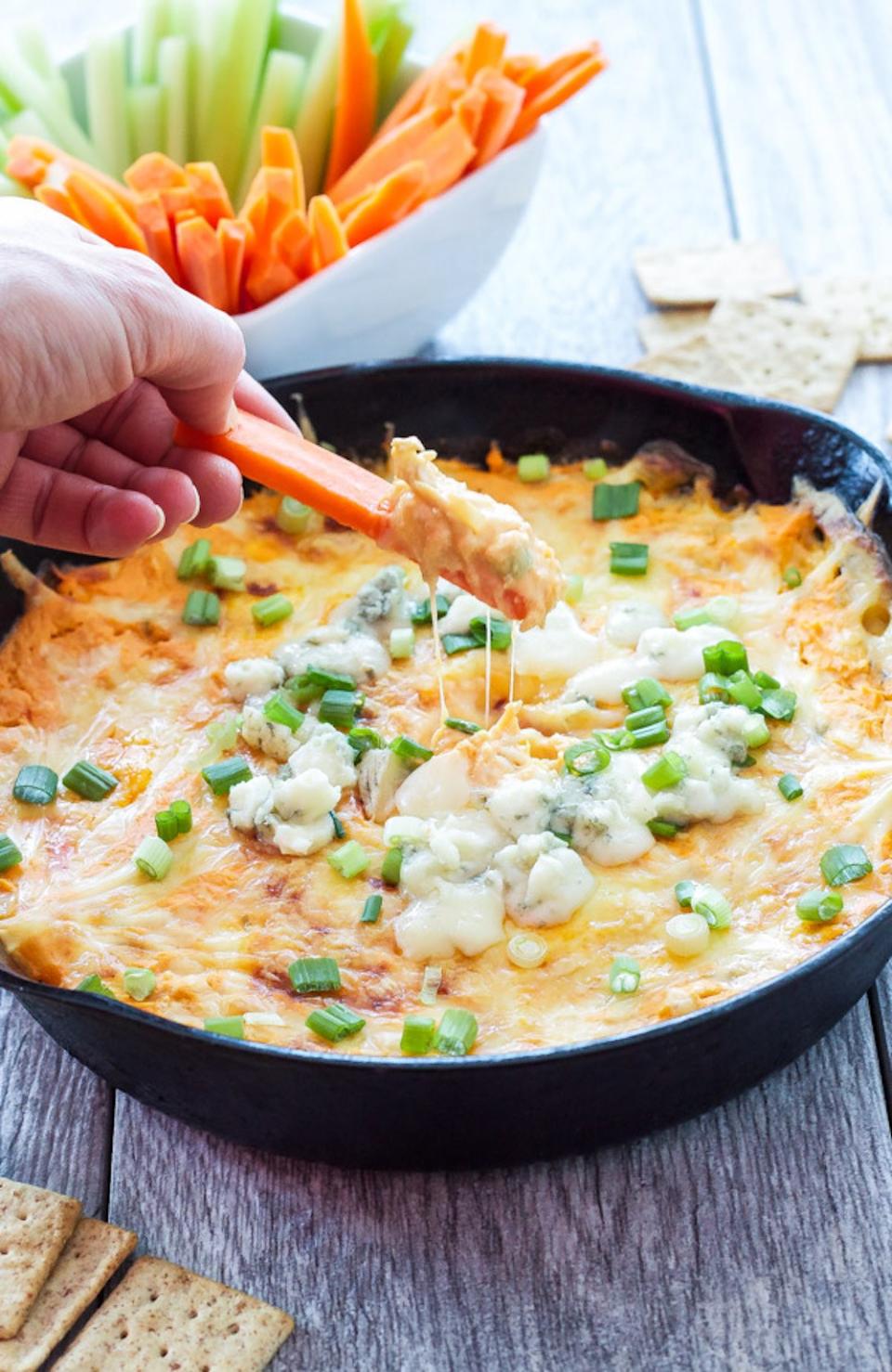 Skinny Buffalo Chicken Dip from Recipe Runner