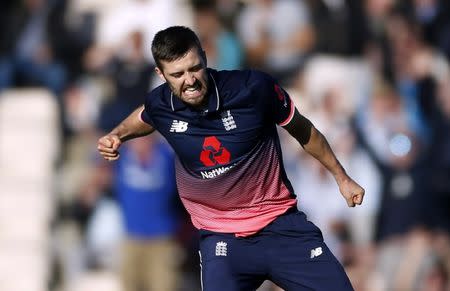 Britain Cricket - England v South Africa - Second One Day International - Ageas Bowl - 27/5/17 England's Mark Wood celebrates after victory Action Images via Reuters / Matthew Childs Livepic