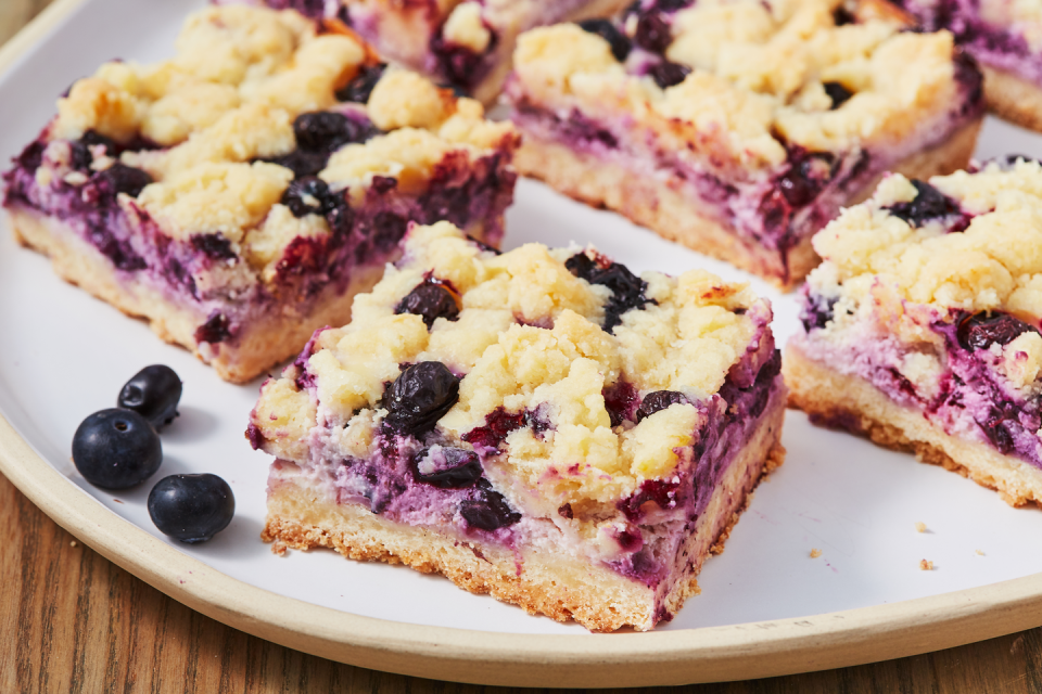 Blueberry Lemon Pie Bars