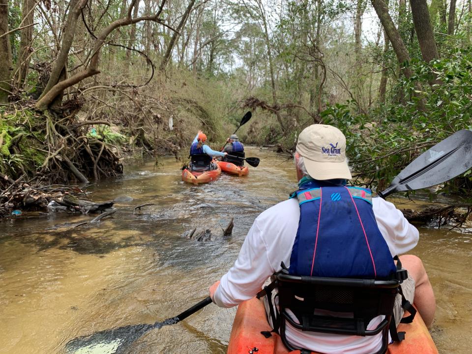 Carpenter’s Creek connects Pensacola to the sea and communities to each other. It crosses through many neighborhoods, connecting all who use its waters through time and space. That connection, though eroded, remains.