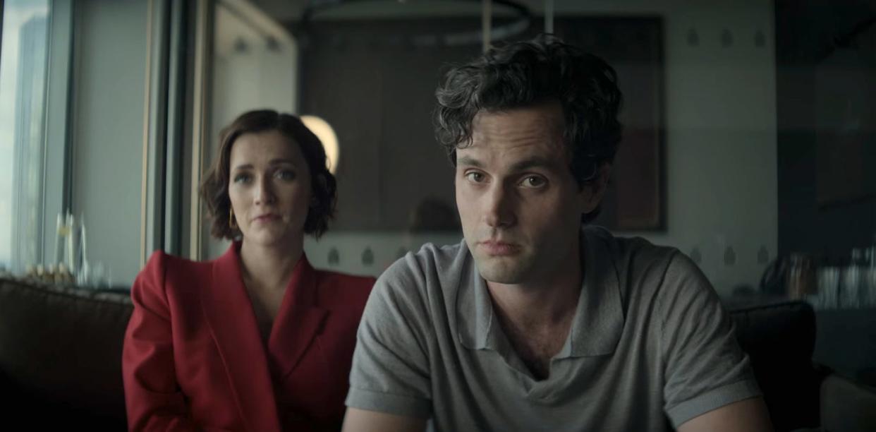 charlotte ritchie, penn badgley, you, season 4