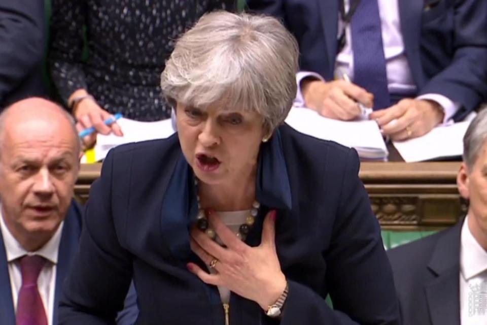 Theresa May's Government was handed a humiliating defeat on key element of the Brexit process (AFP/Getty Images)