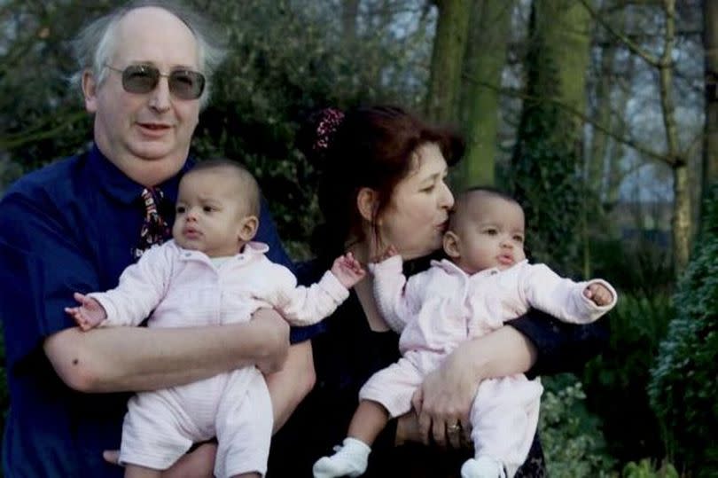 Alan and Judith Kilshaw adopted twin girls from the US, though the adoption was later annulled ( Image: Daily Mirror)