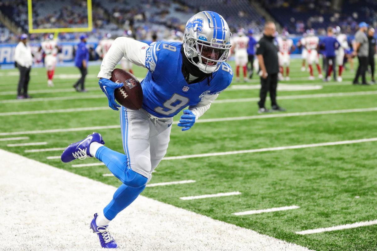 For Detroit Lions' Jameson Williams, first TD a 'great experience'