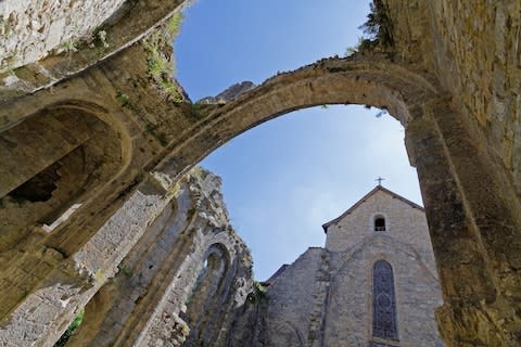 The ruins of Marcilhac's abbey - Credit: GETTY