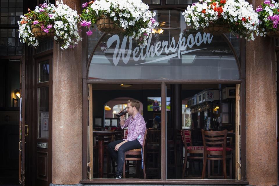 Wetherspoons, or JD Wetherspoon to give it its proper name, is a prominent chain of pubs in the UK (PA Wire)