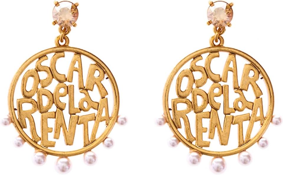 Oscar de la Renta Oscar Coin Earrings