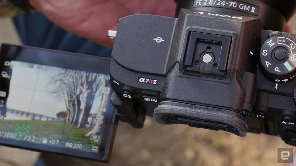 <p>Sony A7R V camera review</p>
