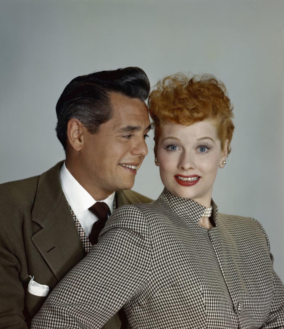 Desi Arnaz and Lucille Ball