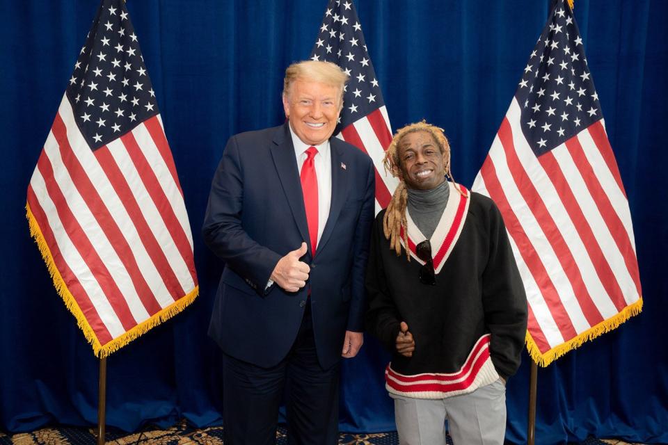 lil wayne, trump