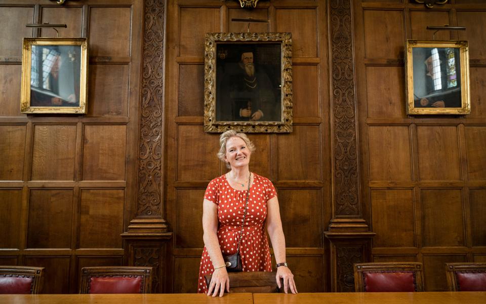 Dr Rogerson hopes to introduce more female portraits in the college hall - Credit: Andrew Crowley