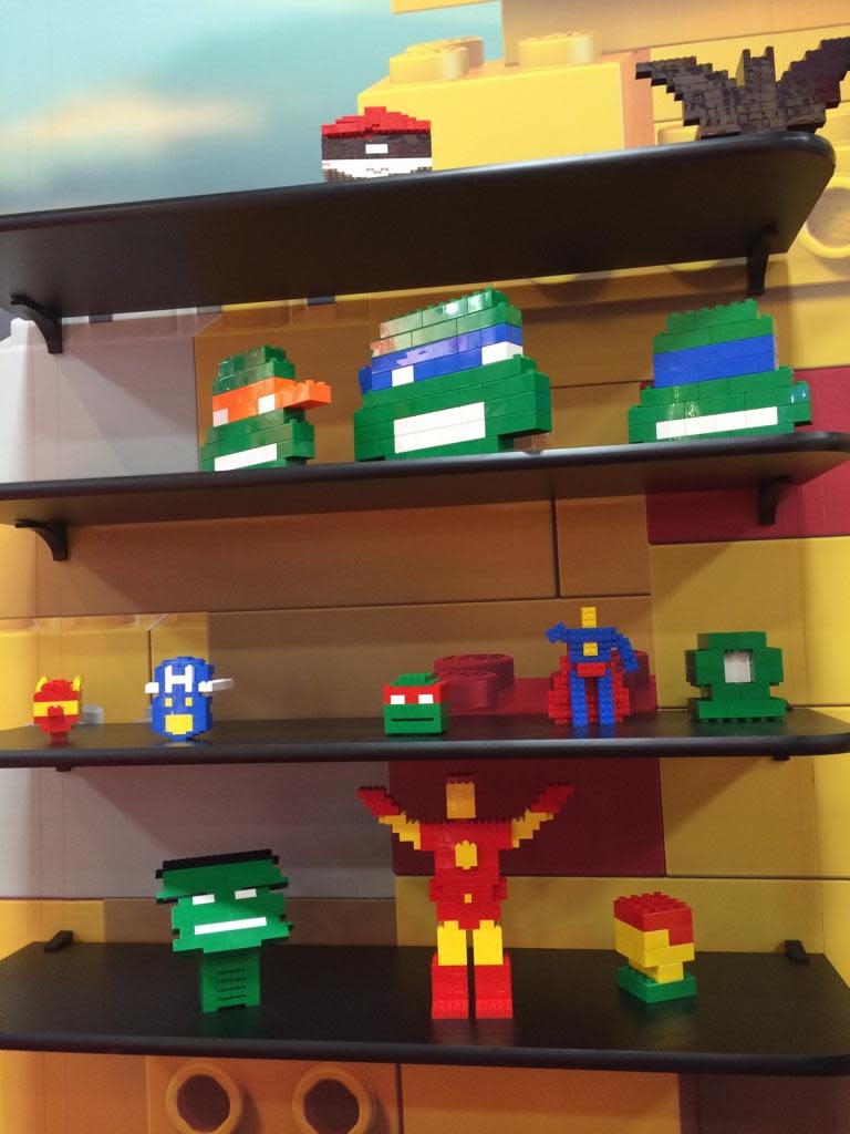 Lego Builds Movie Magic at Comic-Con