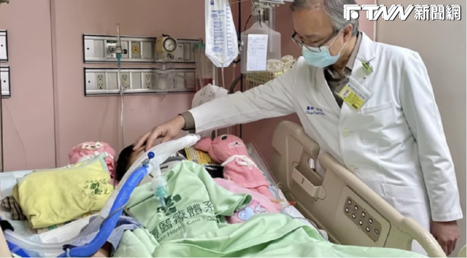 10歲陳姓姊姊在秀傳醫院搶救。（資料照／秀傳提供）
