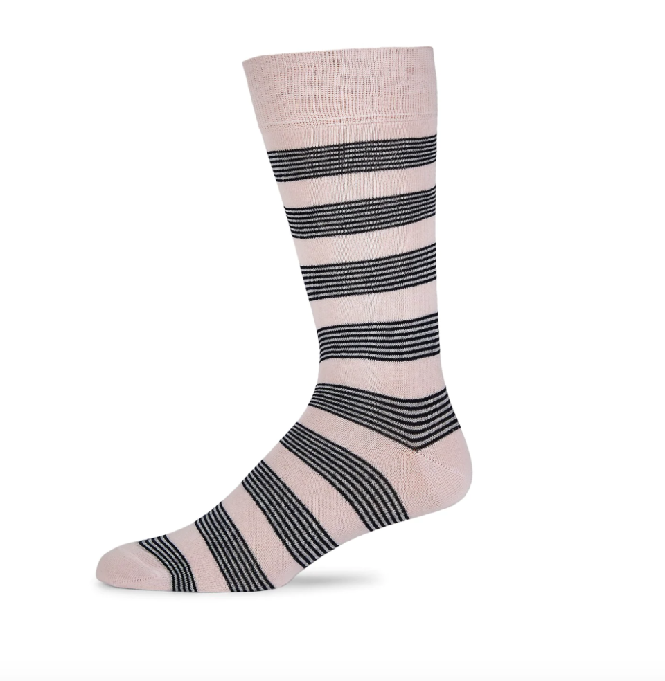 15) Saks Fifth Avenue Striped Socks