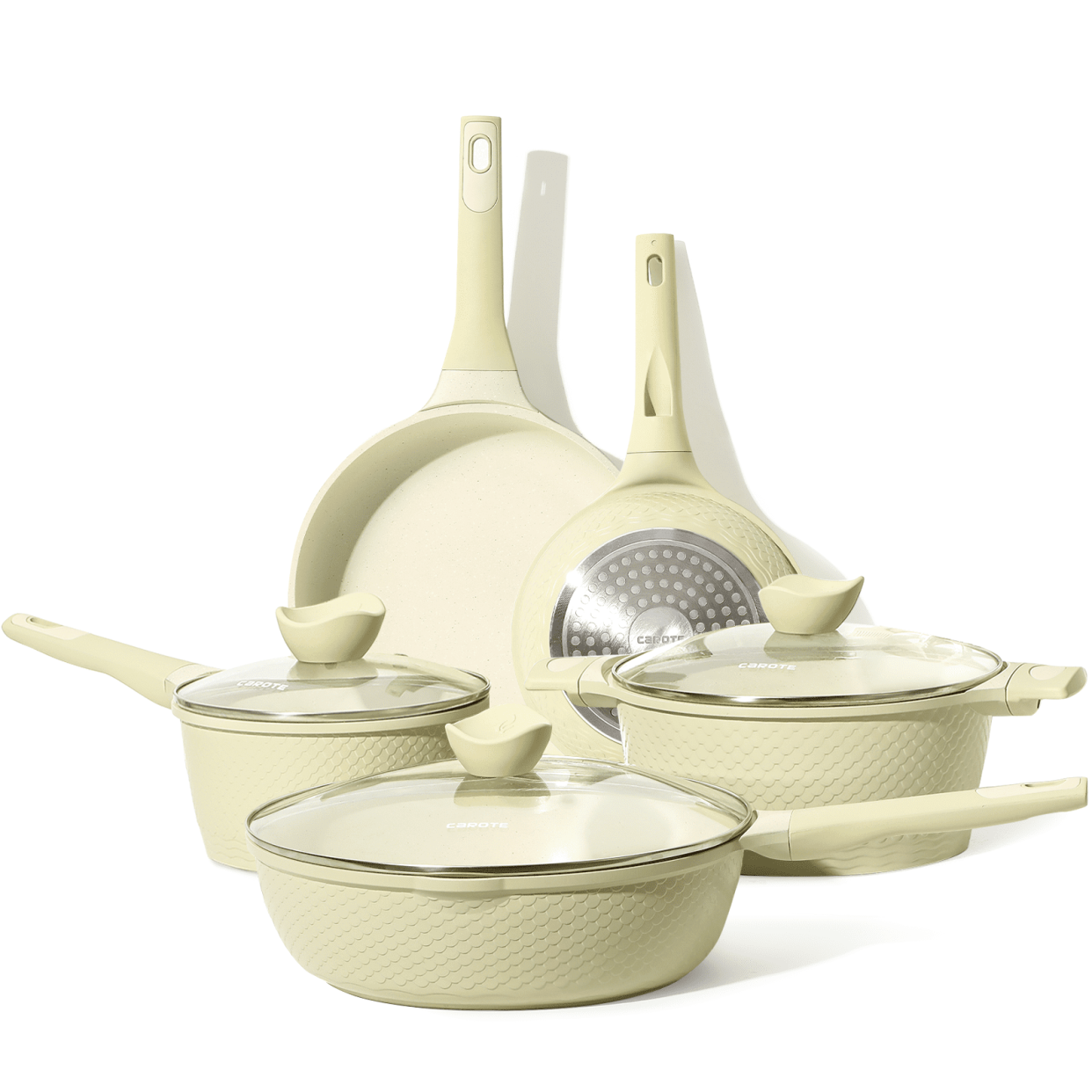 <p><a href="https://clicks.trx-hub.com/xid/hearstcorp_9eb67_ghk?q=https%3A%2F%2Fwww.walmart.com%2Fip%2FCarote-Nonstick-Pots-and-Pans-Set-8-Pcs-Non-Stick-Cookware-Set-Induction-Stone-Cookware-Kitchen-Cooking-Set-Green-Granite%2F2269061584%3Ffrom%3D%2Fsearch&p=https%3A%2F%2F&utmSource=yahoo-us&utmCampaign=65&utmMedium=syn" rel="nofollow noopener" target="_blank" data-ylk="slk:Shop Now;elm:context_link;itc:0;sec:content-canvas" class="link rapid-noclick-resp">Shop Now</a></p><p>Carote Nonstick Pots and Pans Set</p><p>$49.99</p>