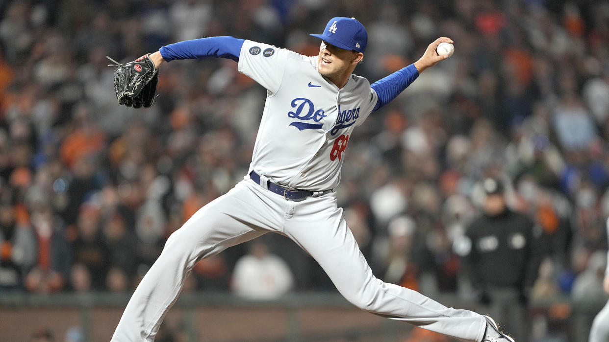 Andrew Vasquez gives the Blue Jays a left-handed weapon out of the bullpen. (Photo by Thearon W. Henderson/Getty Images)