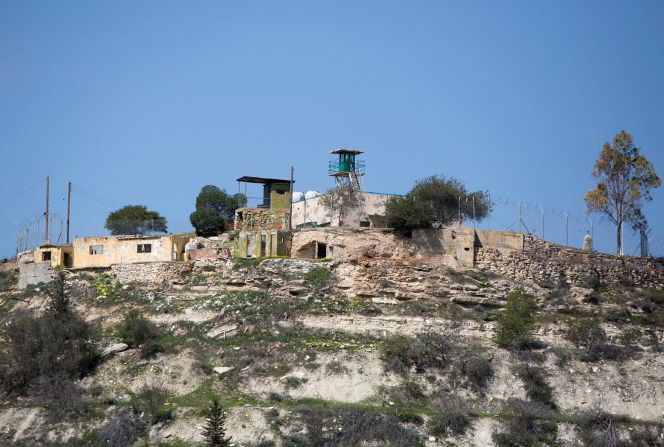 UN Buffer Zone Watch Tower