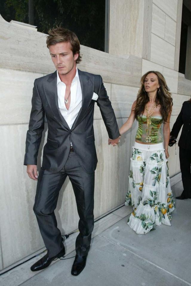 David Beckham & Victoria Beckham's Couple Style Evolution, Photos –  Footwear News