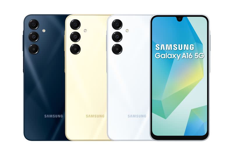 三星電子宣布Galaxy A16 5G正式在台上市。（圖／業者提供）
 